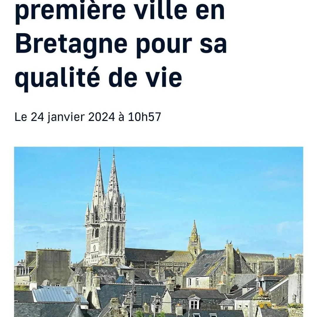 Apartamento Ty Ma Bro Saint-Pol-de-Léon